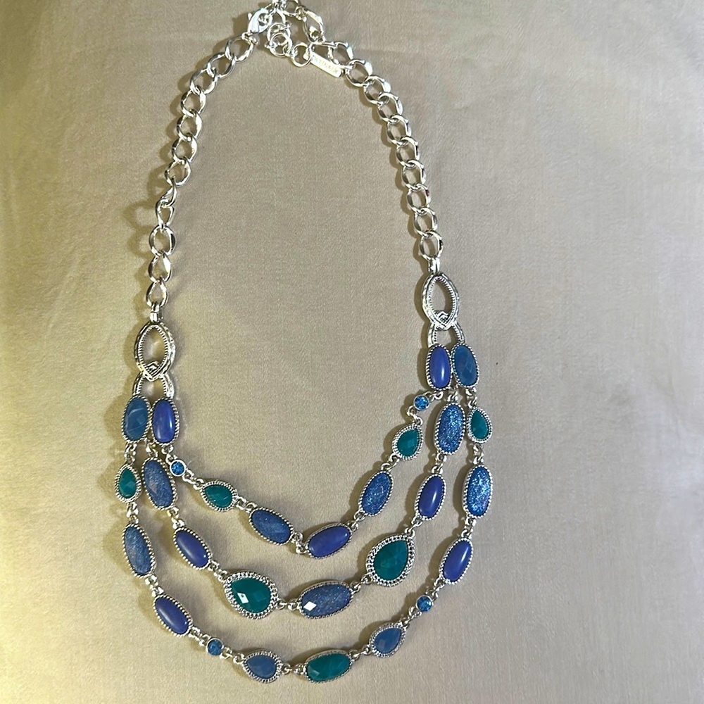 Nine West Three Row Necklace